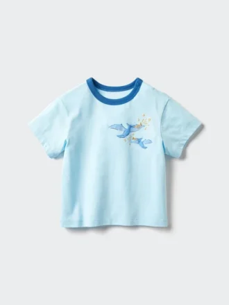 Baby Baby Airism Cotton T-Shirt | Dinosaur
