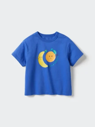 Baby Baby Airism Cotton T-Shirt | Printed