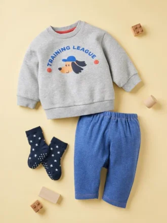 Baby Baby Airism Cropped Leggings | Denim-Like