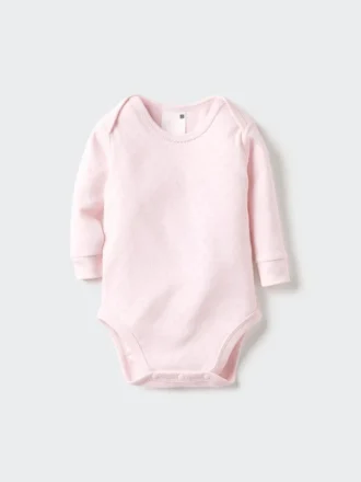 Baby Baby Long Sleeve Bodysuit | Pointelle