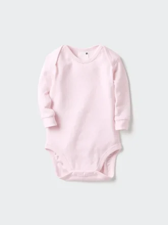 Baby Baby Long Sleeve Bodysuit | Pointelle