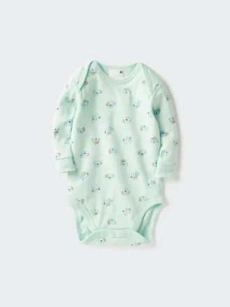 Baby Baby Long Sleeve Bodysuit | Printed