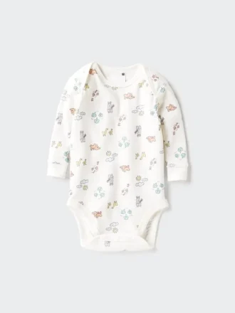 Baby Baby Long Sleeve Bodysuit | Printed