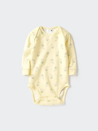 Baby Baby Long Sleeve Bodysuit | Printed