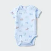 Baby Baby Short Sleeve Bodysuit | Printed