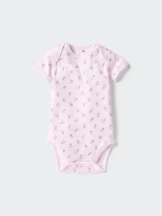 Baby Baby Short Sleeve Bodysuit | Printed