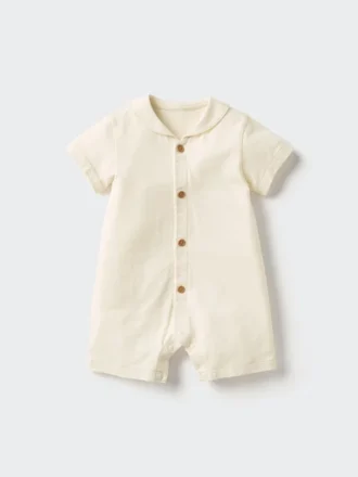 Baby Baby Short Sleeve One Piece Outfit