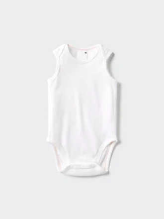 Baby Baby Sleeveless Cotton Mesh Bodysuits