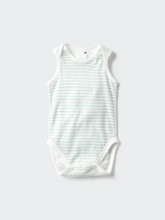 Baby Baby Sleeveless Cotton Mesh Bodysuits