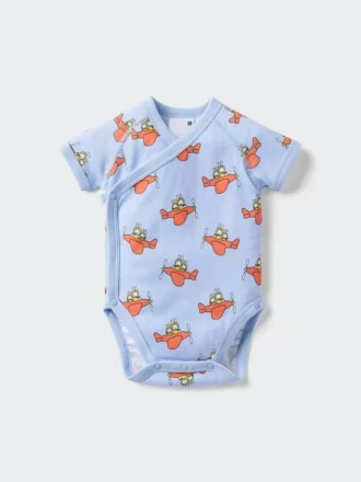 Baby Baby the Picture Book Collection Bodysuit Short Sleeve | Open Front | Miffy