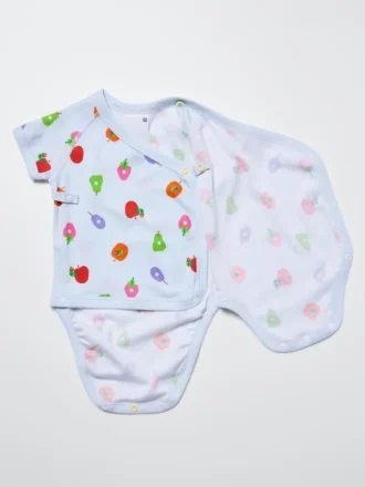 Baby Baby the Picture Book Collection Short Sleeve Bodysuit | Open Front | Caterpillar