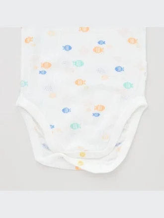 Baby Joy of Print Cotton Mesh Inner Bodysuit