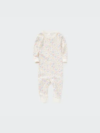 Baby Joy of Print One Piece Long-Sleeve Outfit