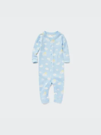 Baby Joy of Print One Piece Long-Sleeve Outfit