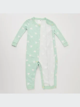 Baby Joy of Print One Piece Long-Sleeve Outfit
