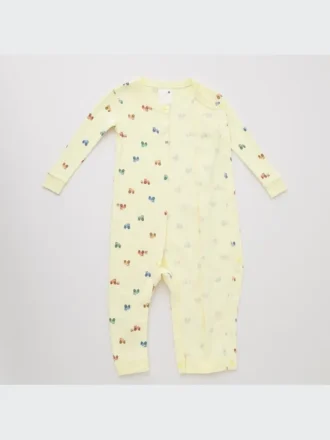Baby Joy of Print One Piece Long-Sleeve Outfit