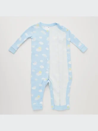 Baby Joy of Print One Piece Long-Sleeve Outfit