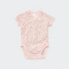 Baby Joy of Print Short-Sleeve Bodysuit (Flower)