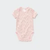 Baby Joy of Print Short-Sleeve Bodysuit (Flower)