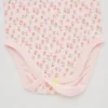 Baby Joy of Print Short-Sleeve Bodysuit (Flower)