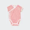 Baby Short-Sleeve Bodysuit (Striped)