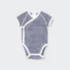 Baby Short-Sleeve Bodysuit (Striped)