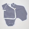 Baby Short-Sleeve Bodysuit (Striped)