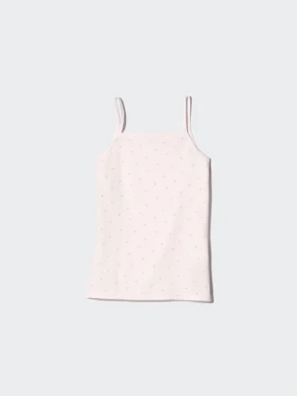 Kids Airism Cotton Blend Camisole | Printed