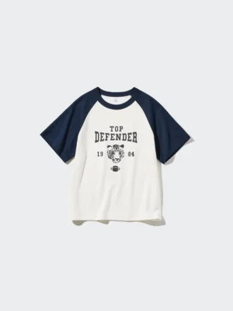 Kids Airism Cotton Graphic Short-Sleeve T-Shirt