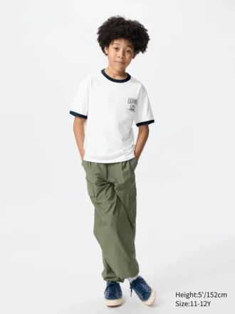 Kids Airism Cotton Graphic T-Shirt
