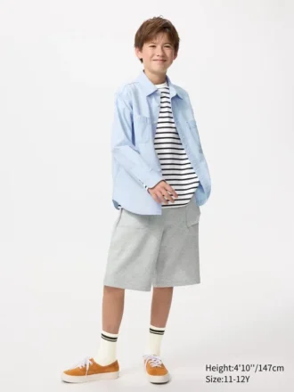 Kids Airism Cotton Half Pants