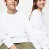 Kids Airism Cotton T-Shirt | Long Sleeve
