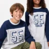 Kids Airism Cotton T-Shirt | Long Sleeve | Graphic