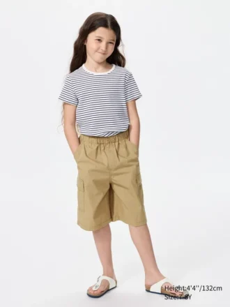 Kids Baggy Cargo Half Pants