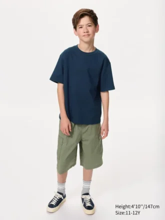 Kids Baggy Cargo Half Pants