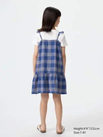 Kids Camisole Dress | Checked