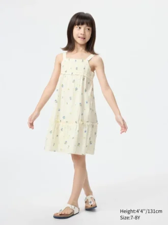 Kids Camisole Dress | Flower