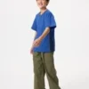 Kids Dry-Ex V-Neck T-Shirt | Bicolor