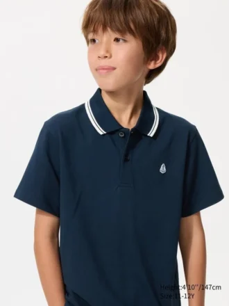 Kids Dry Pique Polo Shirt | Embroidery