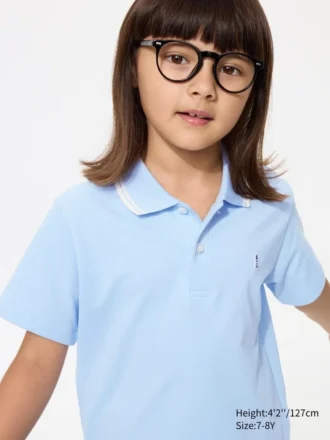 Kids Dry Pique Polo Shirt | Embroidery