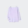 Kids Heattech Scoop Neck T-Shirt