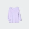 Kids Heattech Scoop Neck T-Shirt