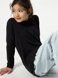 Kids Heattech Ultra Warm T-Shirt