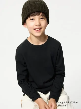 Kids Heattech Ultra Warm T-Shirt