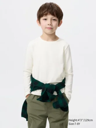 Kids Heattech Ultra Warm T-Shirt
