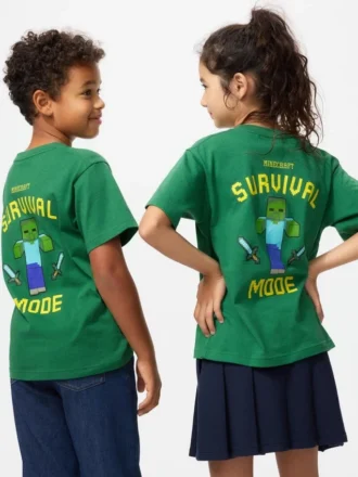 Kids Minecraft Ut Graphic T-Shirt