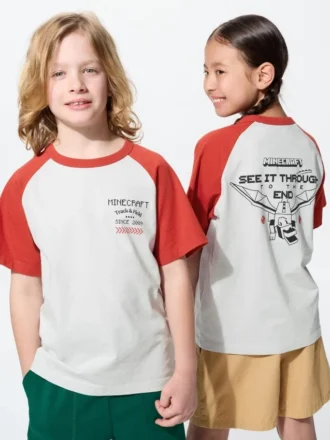 Kids Minecraft Ut Graphic T-Shirt