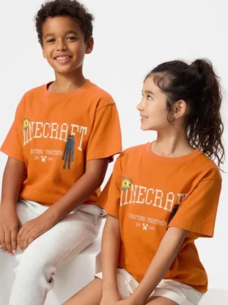 Kids Minecraft Ut Graphic T-Shirt