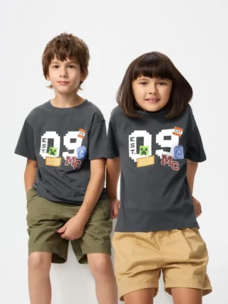 Kids Minecraft Ut Graphic T-Shirt