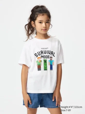 Kids Minecraft Ut Graphic T-Shirt
